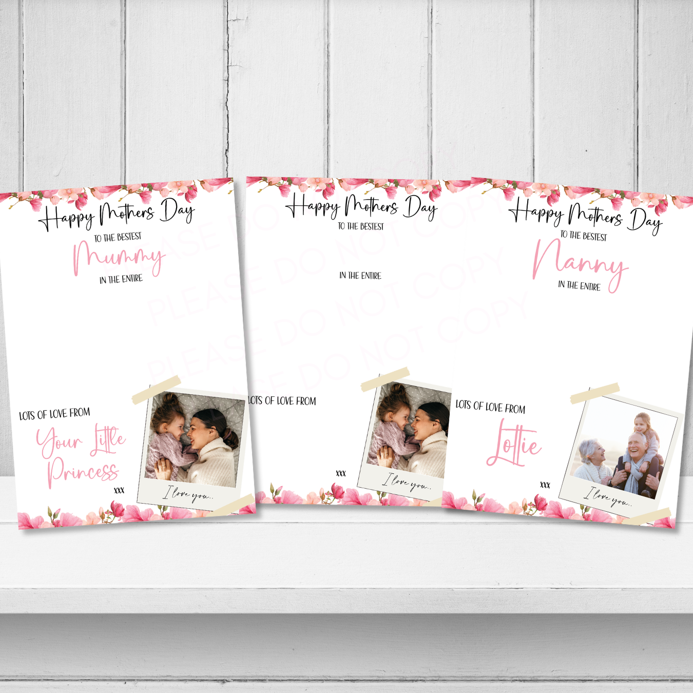 Mothers Day 'Like a Polaroid' Chocolate Galaxy Boards- Premium Card - Eliza Henri