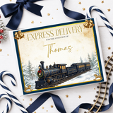 Navy Express Train- Magnetic Box Toppers