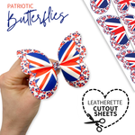UNION JACK | LEATHERETTE DIY BUTTERFLY HAIR BOW - Eliza Henri