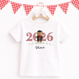 DTF TRANSFER | NURSERY GRADUATE 2026- GINGHAM