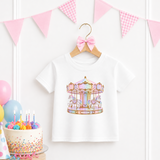 Number Carousel Birthday | CUSTOM DTF Transfer