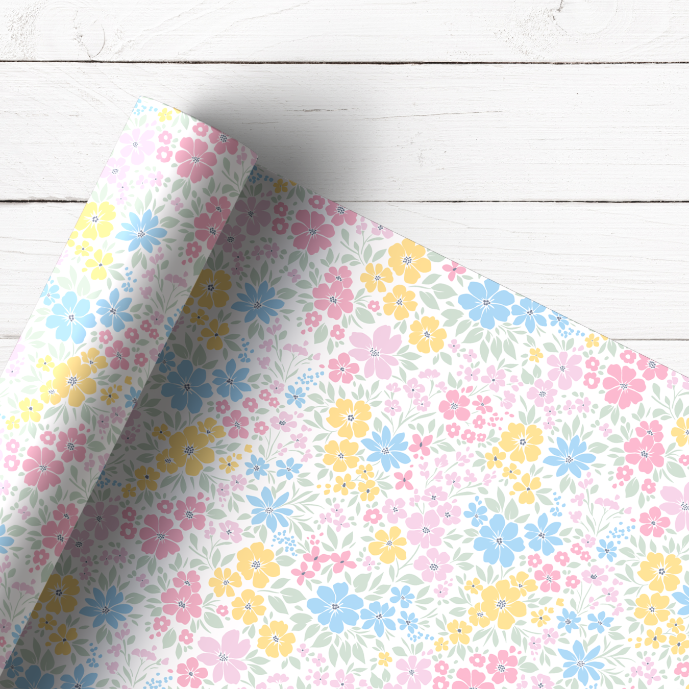 PASTEL PRETTIES FLORAL | PREMIUM LEATHERETTE FABRIC - Eliza Henri