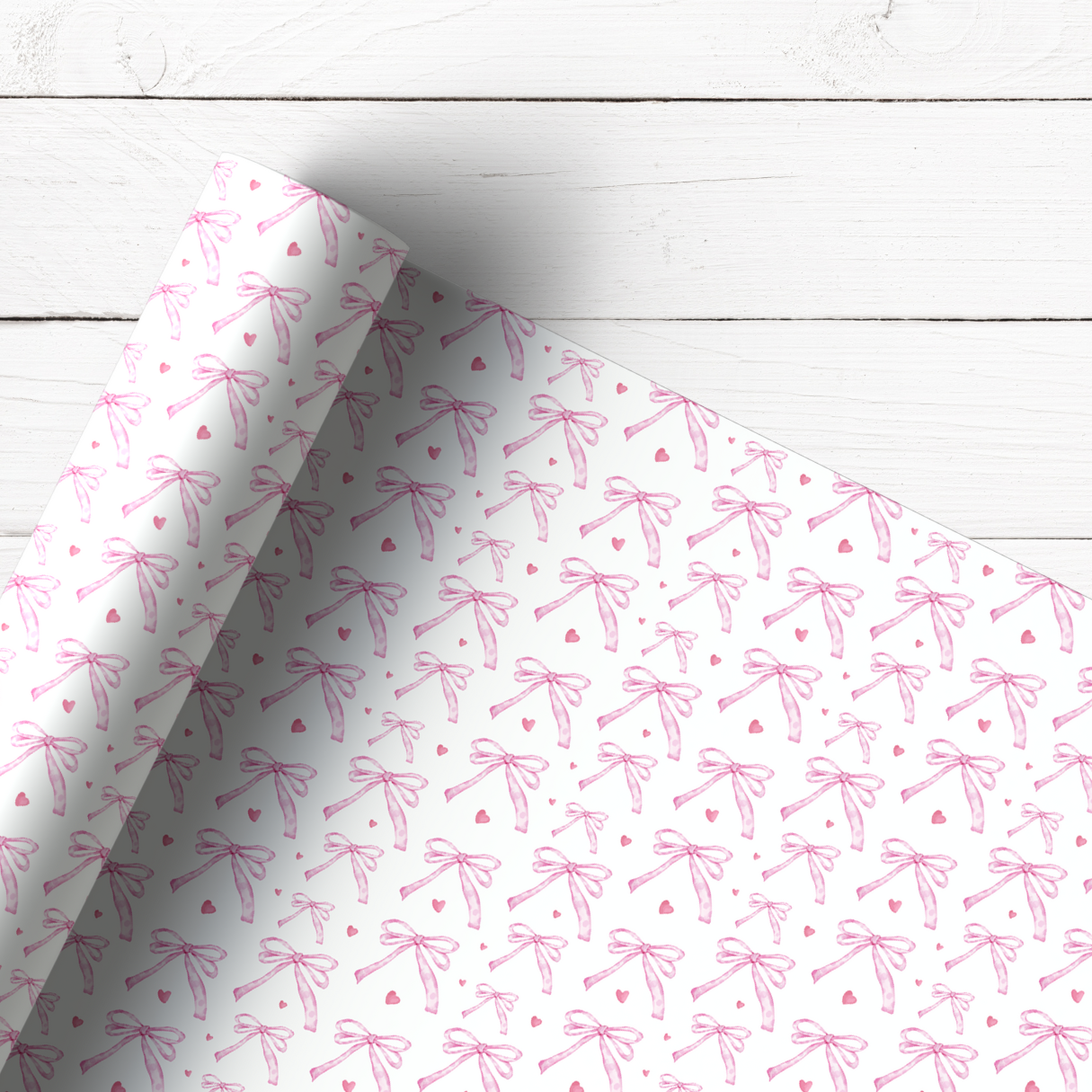 PRETTY PINK BOWS | PREMIUM LEATHERETTE FABRIC - Eliza Henri