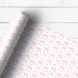 PRETTY PINK BOWS | PREMIUM LEATHERETTE FABRIC - Eliza Henri
