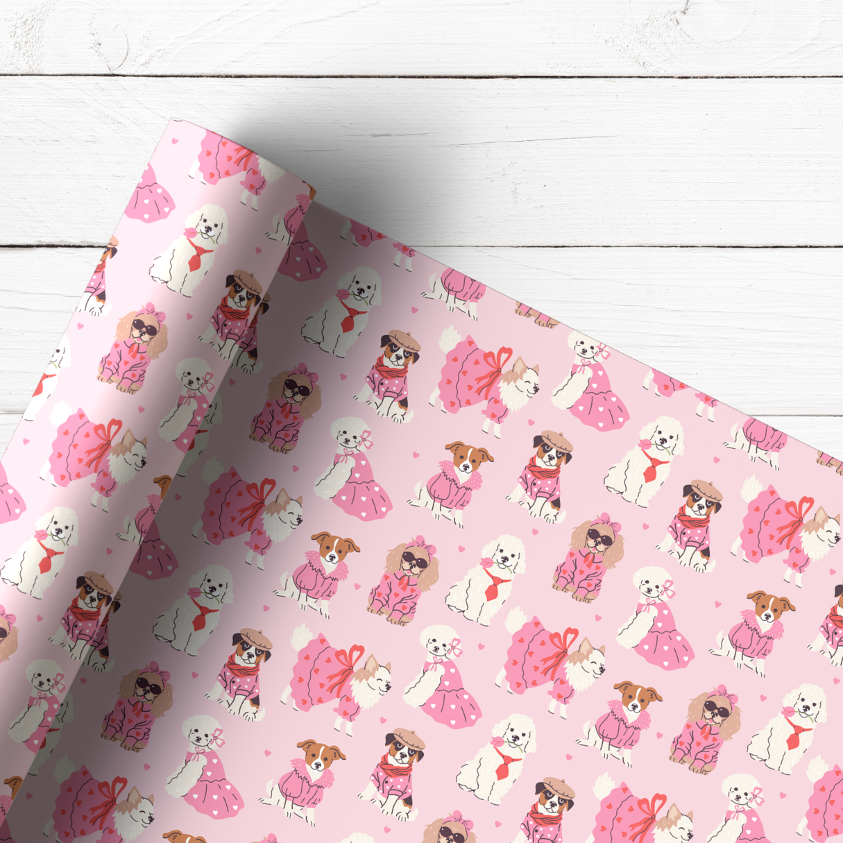 PRETTY PUPS | PREMIUM LEATHERETTE FABRIC - Eliza Henri