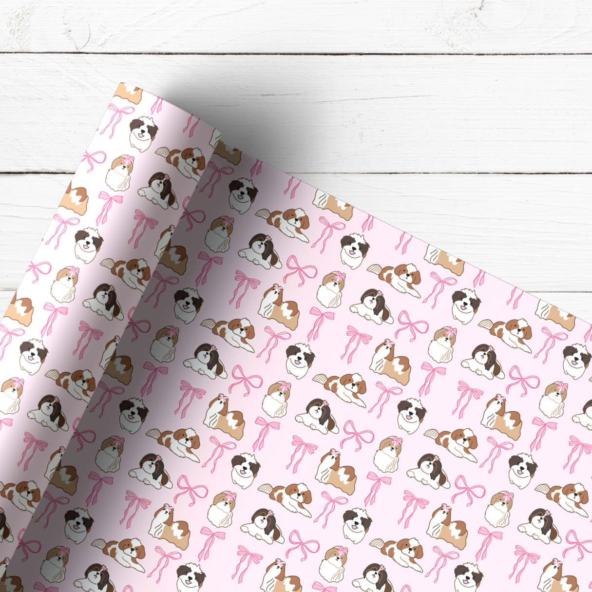 PUPPIES & BOWS | PREMIUM LEATHERETTE FABRIC - Eliza Henri