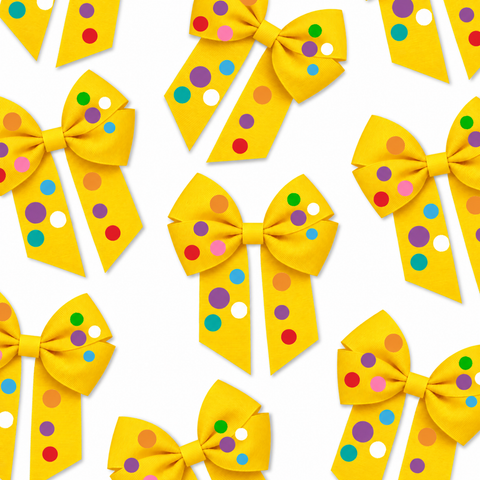 Spotty Set | DTF Mini bow Transfers
