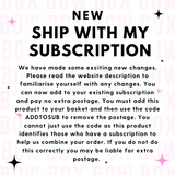 Ship with my subscription