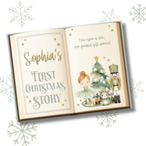 SAGE NUTCRACKER FIRST CHRISTMAS STORY BOOK- MAGNETIC BOX TOPPER