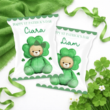 ST PATRICK'S DAY- DIY TREAT PACKET- SHAMROCK BEAR