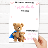 PINK SUPER TEDDY FATHER’S DAY GALAXY BOARDS