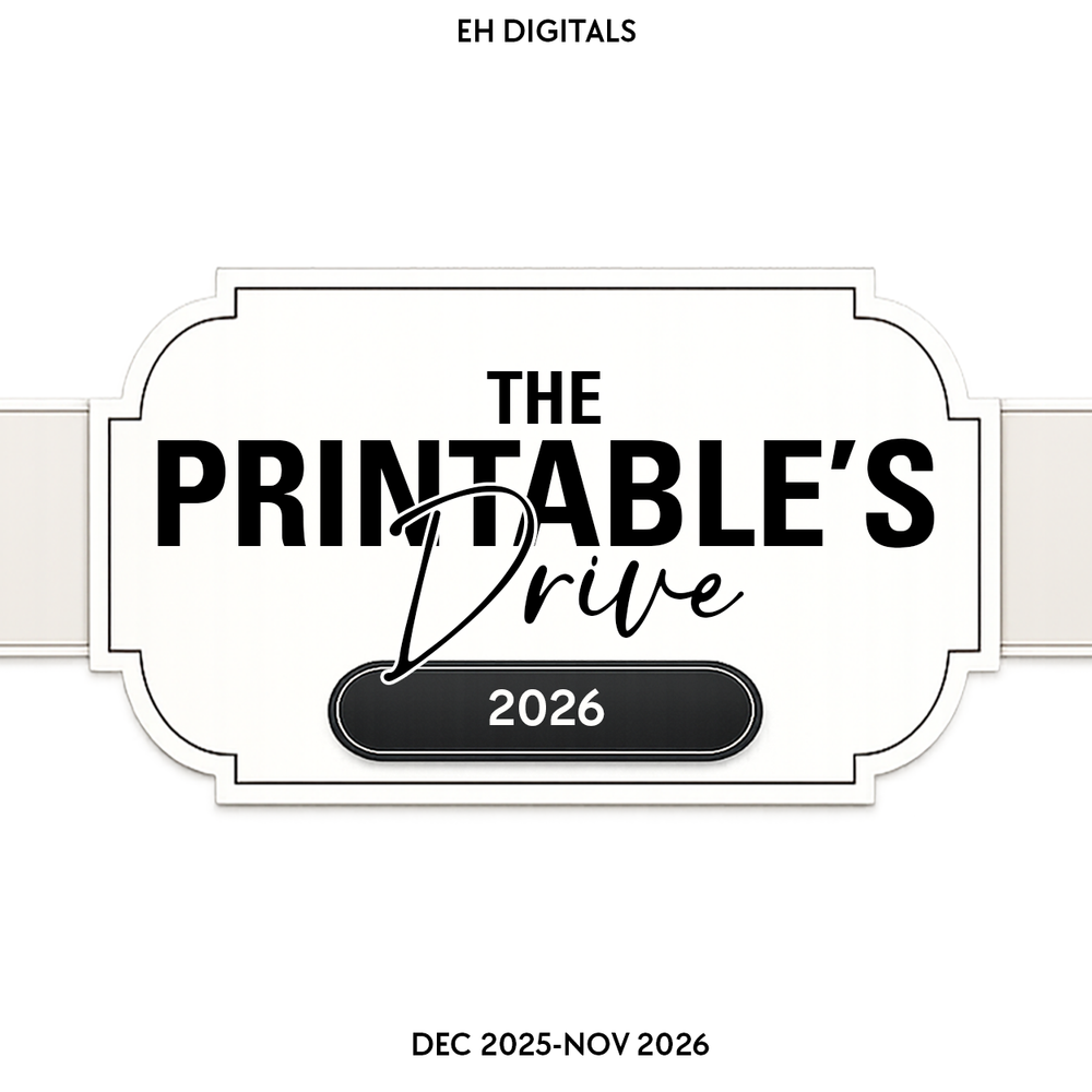THE PRINTABLE'S DRIVE- 2026 EDITION - Eliza Henri