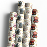 NORTH POLE EXPRESS TRAIN SEAMLESS PATTERN SET - Eliza Henri