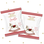 Traditional Christmas Rocking Horse - DIY Treat Packets - Eliza Henri