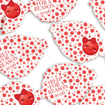 RED FOR A REASON 2026 NOSES 3.5” | PRE CUT DIY HAIR BOW LOOPS - Eliza Henri
