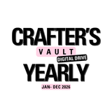 THE CRAFTER’S VAULT- DIGITAL IMAGE DRIVE- YEARLY ACCESS PASS