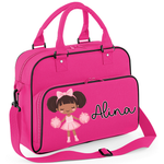 DTF TRANSFER - CHEER BAGS- PINK CHEER GIRLS - Eliza Henri