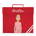 SUMMER DRESS GINGHAM SCHOOL DOLLY BOOK BAG DTF - Eliza Henri