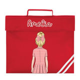 SUMMER DRESS GINGHAM SCHOOL DOLLY BOOK BAG DTF - Eliza Henri