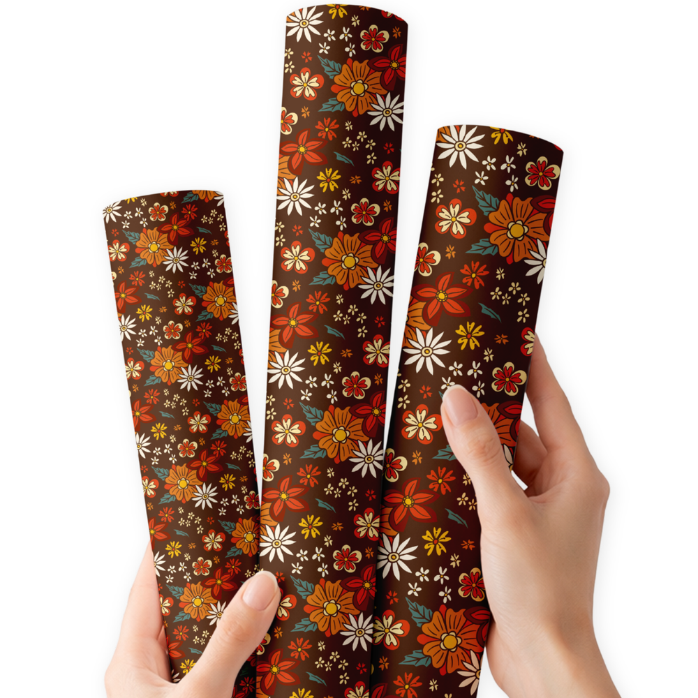 Autumn Revival | Premium Faux Leather Fabric