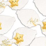 Star Bows 3.5” | Pre-Cut Hair Bow Loops
