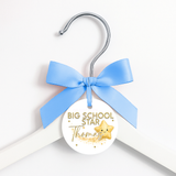 Big School Star Personalised Faux Leather Hanger Tags- Pre-Cut