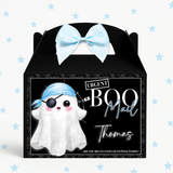 Pirate Ghost Treat Box Labels- UV Decal