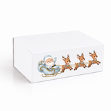 Blue Santa's Sleigh- Feature Front Decals