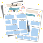 First day of School Rainbow Boards- Boys - Eliza Henri