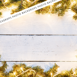 Champagne Christmas | Canvas/PVC Photography Backdrop