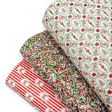 It's Christmas Trio Set | Glitter & Faux Leather Fabrics