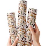 Ghostie Cowboys | Premium Faux Leather Fabric