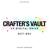 Crafter’s Vault- Digital Download Drive I 2026 - V4 - Oct-December