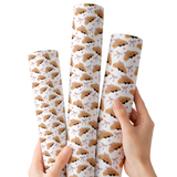 Croissant Cuties | Premium Faux Leather Fabric