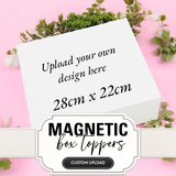 CUSTOM PRINTED- MAGNETIC BOX TOPPER DECAL - Eliza Henri