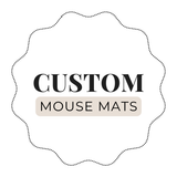 Custom Printed Faux Leather Logo Mouse Mat | Print Your Own Designs - Eliza Henri