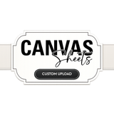 CUSTOM- PRINT YOUR OWN CANVAS FABRIC SHEETS