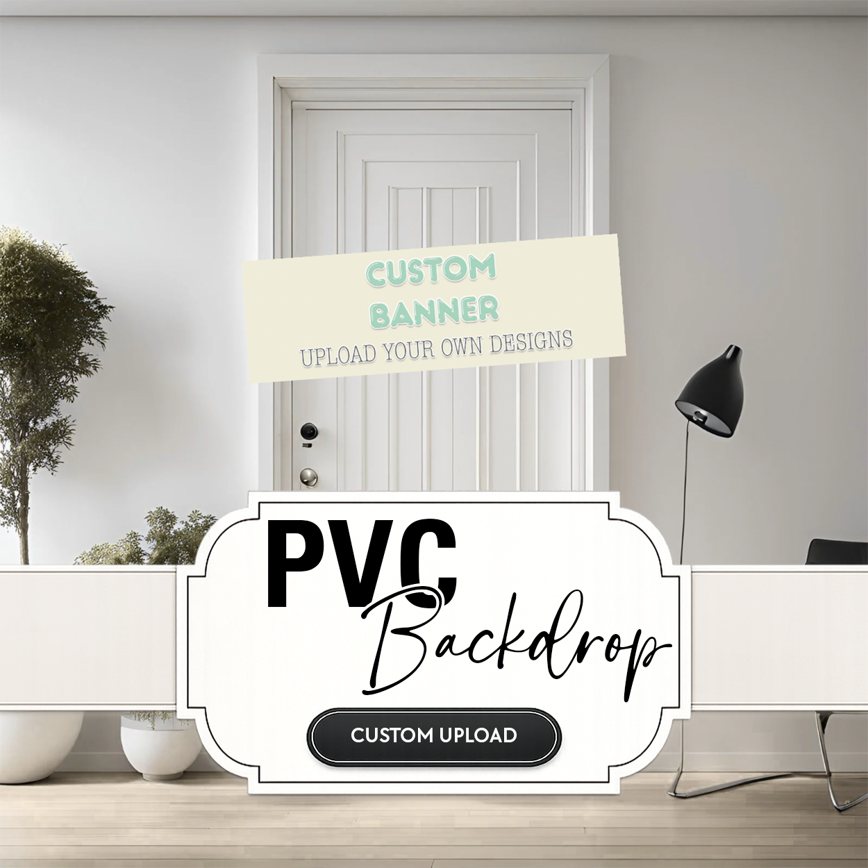 CUSTOM BANNER | UV PRINTED PVC | 77CM X 25CM - Eliza Henri