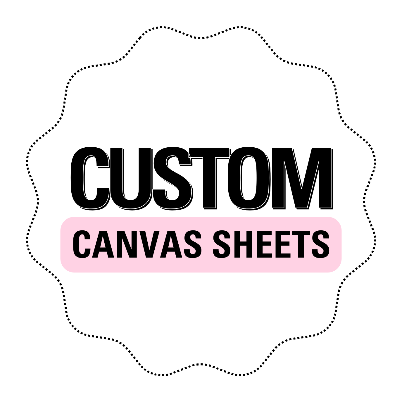 CUSTOM- PRINT YOUR OWN CANVAS FABRIC SHEETS - Eliza Henri
