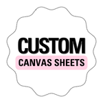 CUSTOM- PRINT YOUR OWN CANVAS FABRIC SHEETS - Eliza Henri