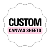 CUSTOM- PRINT YOUR OWN CANVAS FABRIC SHEETS - Eliza Henri
