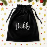 EMBROIDERED VELVET SACKS