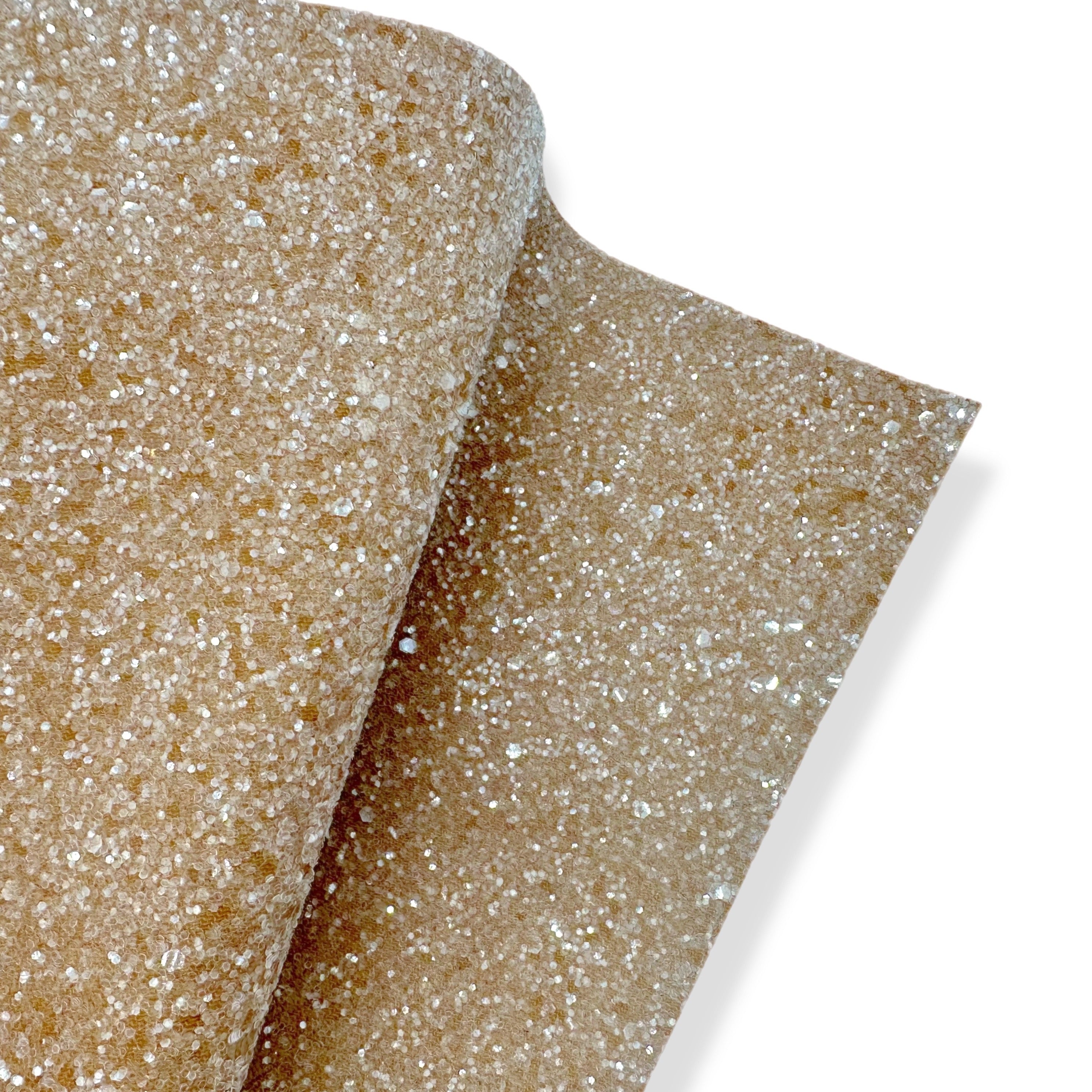 BABY DEER LUX PREMIUM CHUNKY CORE GLITTER FABRIC sheets