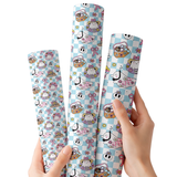 Dive-in Ghosties | Premium Faux Leather Fabric