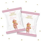 Pink Nutcracker Teddy Bear - DIY Treat Packets