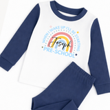 When I wake up I'm starting Nursery/Pre-School/Reception Rainbow| Custom DTF Transfers