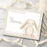 EASTER- NEUTRAL BUNNY- MAGNETIC BOX TOPPER