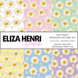 PASTEL GINGHAMS SEAMLESS PATTERN SET - Eliza Henri