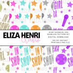 SHOWGIRL GLITTER SEAMLESS PATTERN SET- 6 COLOURS - Eliza Henri