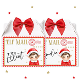 Elf Mail Treat Box- Red